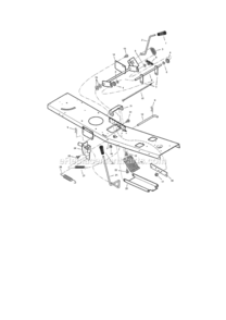 Page D Diagram and Parts List for 536270282  Craftsman Lawn Tractor