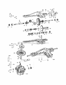 Page G Diagram and Parts List for 536270320  Craftsman Lawn Tractor