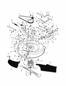 Page E Diagram and Parts List for 536270321  Craftsman Lawn Tractor