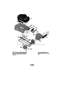 Page A Diagram and Parts List for 536772100  Craftsman Edger