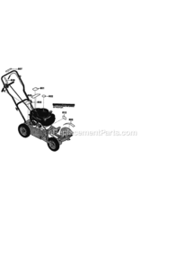 Page D Diagram and Parts List for 536772100  Craftsman Edger