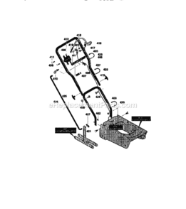 Page B Diagram and Parts List for 536772200  Craftsman Edger