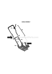 Page D Diagram and Parts List for 536772300  Craftsman Edger