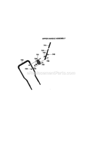 Page E Diagram and Parts List for 536772300  Craftsman Edger