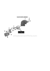 Page I Diagram and Parts List for 536772300  Craftsman Edger