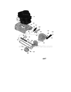 Page A Diagram and Parts List for 536772330  Craftsman Edger