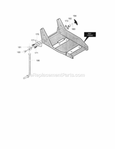 Page C Diagram and Parts List for 536772341  Craftsman Edger