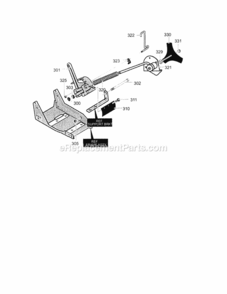 Page D Diagram and Parts List for 536772341  Craftsman Edger