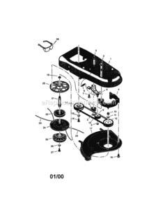 Part Location Diagram of 15X119 Craftsman Nut