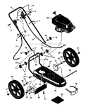 Brushcutter Diagram and Parts List for 536773600  Craftsman Trimmer