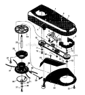 Part Location Diagram of 740299MA Murray Height Guide Assembly-met