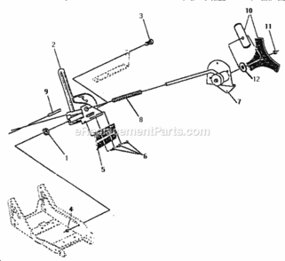 Page D Diagram and Parts List for 536787541  Craftsman Edger