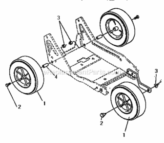 Page H Diagram and Parts List for 536787541  Craftsman Edger