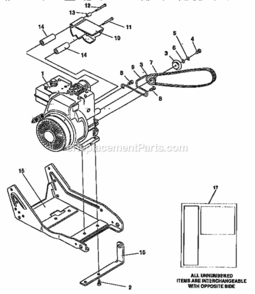 Page A Diagram and Parts List for 536787581  Craftsman Edger