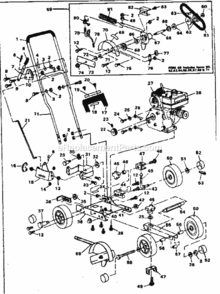 Page A Diagram and Parts List for 536796531  Craftsman Edger