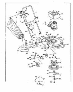 Part Location Diagram of 45806 Craftsman Lever
