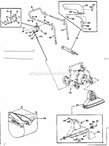 Part Location Diagram of 30650 Craftsman Wheel