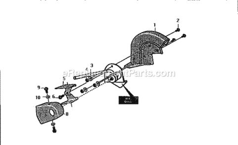 Page C Diagram and Parts List for 536797470  Craftsman Edger