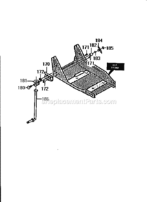 Page E Diagram and Parts List for 536797470  Craftsman Edger