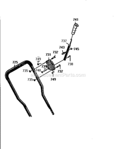 Page F Diagram and Parts List for 536797470  Craftsman Edger