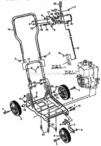 Page A Diagram and Parts List for 536797511  Craftsman Edger