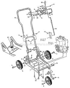 Page A Diagram and Parts List for 536797513  Craftsman Edger