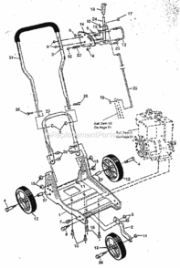 Page A Diagram and Parts List for 536797520  Craftsman Edger