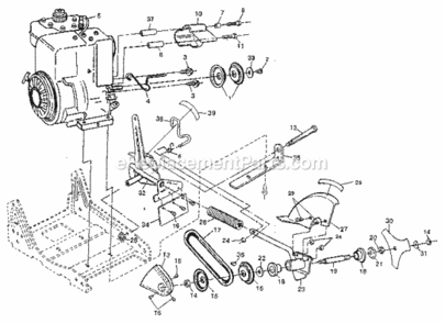 Part Location Diagram of 315872 Craftsman Spring