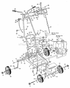Page A Diagram and Parts List for 536797531  Craftsman Edger