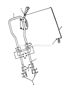 Page F Diagram and Parts List for 536797542  Craftsman Edger