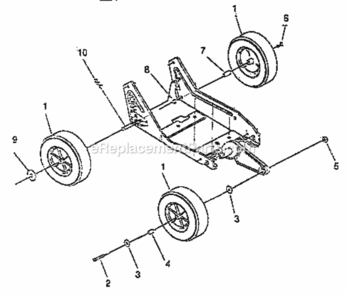Page F Diagram and Parts List for 536797570  Craftsman Edger