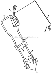 Page G Diagram and Parts List for 536797570  Craftsman Edger