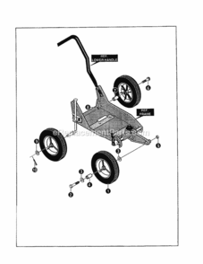 Page F Diagram and Parts List for 536797571  Craftsman Edger