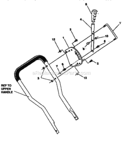 Page I Diagram and Parts List for 536797580  Craftsman Edger