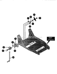 Page B Diagram and Parts List for 536797581  Craftsman Edger