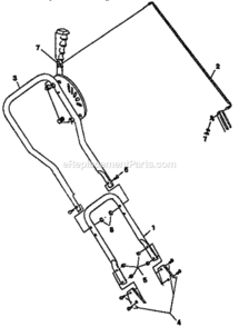Page G Diagram and Parts List for 536797590  Craftsman Edger