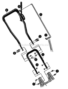 Page H Diagram and Parts List for 536797591  Craftsman Edger