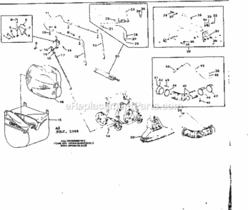 Part Location Diagram of 62620 Craftsman Manual