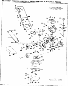 Part Location Diagram of 48743 Craftsman Bracket