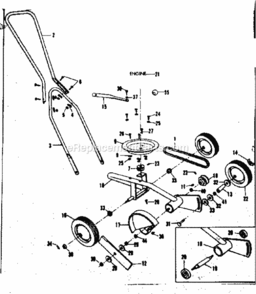 Part Location Diagram of 60271 Craftsman Instructions
