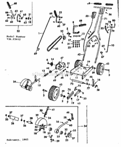Part Location Diagram of 27447 Craftsman Throttle Control