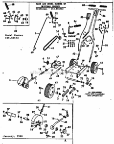 Part Location Diagram of 29285 Craftsman Throttle Control