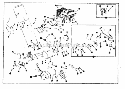 Part Location Diagram of 356 Craftsman Idler Wheel