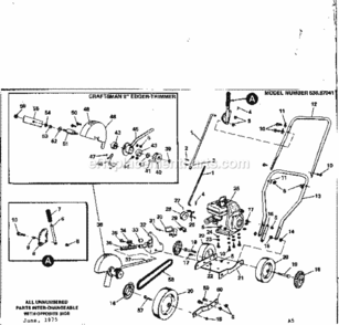 Part Location Diagram of 46026 Craftsman Quill Assembly