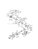 Part Location Diagram of 85501MA Murray Bearing, Trunion 1.25