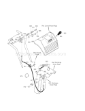 30" 11Hp Remote Chute Diagram and Parts List for 536881112  Craftsman Snow Blower