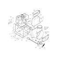 Frame Diagram and Parts List for 536881113  Craftsman Snow Blower