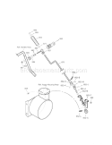 Chute Rod Diagram and Parts List for 536881113  Craftsman Snow Blower