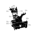 Decals Diagram and Parts List for 536881113  Craftsman Snow Blower