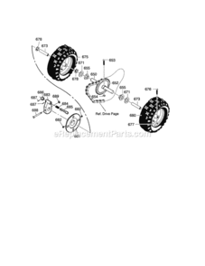 Page M Diagram and Parts List for 536881114  Craftsman Snow Blower